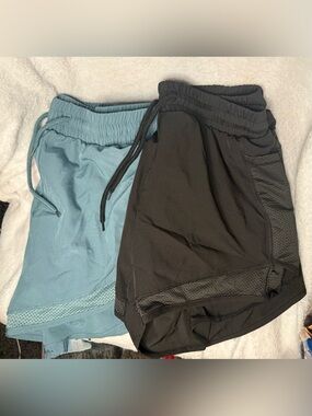 Athletic Running Shorts Set